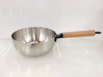 Japanese-Style Snow Pot Soup Pot Milk Pot Induction Cooker Instant Noodle Pot Complementary Food Pot