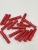 Plastic Expansion Wall Plugs Anchors  S12 Red Expand Nails With Screw 