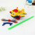 Hand Push Aircraft Children Toddler Hand Push Toys Environmental Protection Plastic Children's Educational Toys Parent-Child Interactive Toys