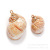 Yibei Electroplating Covered Mud Conch Gold-Plated Conch DIY Ornament Accessories Necklace Pendant Parts
