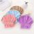 Coral Velvet Bow Shower Cap Factory Direct Supply Thickened Soft and Quick-Drying Super Absorbent Hair Drying Cap Wholesale