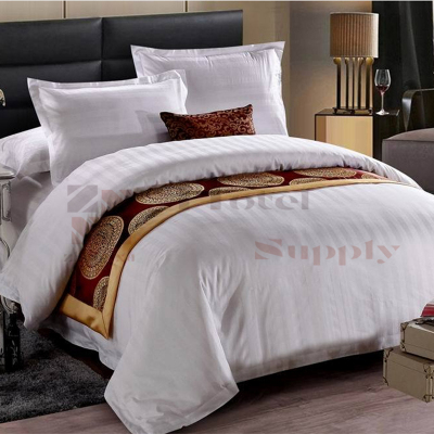 Hotel Hotel Bed & Breakfast Hospital Spa Bedding Linen 3cm Satin Four-Piece Set Can Be Customized