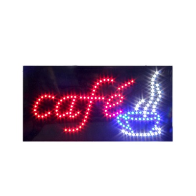 Customized LED Advertisement Lamp Box Coffee Shop Business Window Billboard