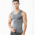 Autumn and Winter Warm Men's Seamless Thermal Vest Velvet Cationic Quick Hot Thin Solid Color Tailor Vest Dralon