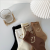 Smiling Face Terry-Loop Hosiery Japanese Style Dongdaemun Solid Color Curling Thick Warm Women's Socks Comfortable Cotto