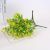 Artificial Green Plant Green Leaves Wedding Celebration Decoration Small Chrysanthemum Wholesale Shopping Mall Green Landscape Grass Plant Wall Accessories Factory