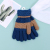 Winter Women's Ins Cute Korean-Style Five-Finger Finger Writing Students Warm-Keeping Cold-Proof Thick Fleece Riding Gloves