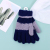 Winter Women's Ins Cute Korean-Style Five-Finger Finger Writing Students Warm-Keeping Cold-Proof Thick Fleece Riding Gloves