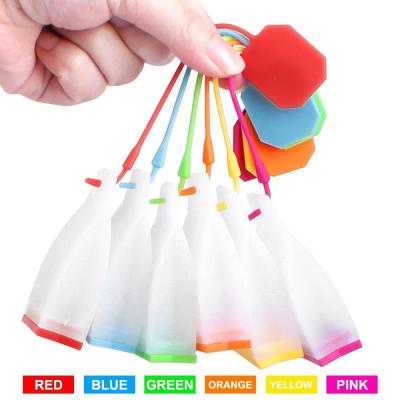 Silicone Tea Bag Creative Tea Bag Tea Filter Tea Filter Shake Cross-Border Hot Sale Products