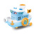 Same Type as TikTok Electric Universal Wheel Toy Boat Music Lighting Cartoon Yacht Children's Educational Stall Hot Sale