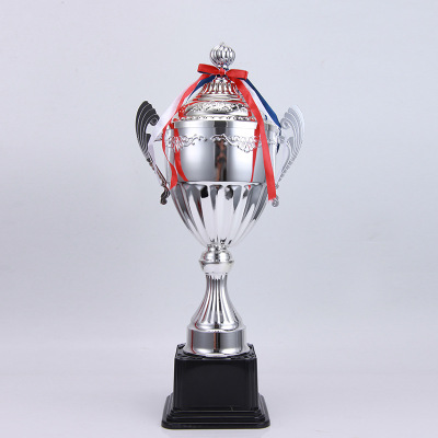 Factory Customized High-End Plated Metal Trophy with Lid New Gold and Silver Copper Cup Wholesale Customization