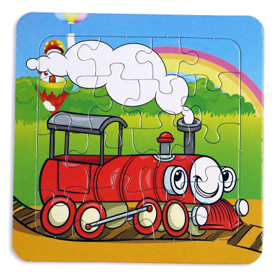 Paper Cartoon Cartoon Puzzle Manufacturer Baby and Child Early Education Educational Toy Gift Wholesale Gift OEM