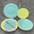 ceramic dinner plate dessert plate soup plate with color blue yellow pink 3color can choose