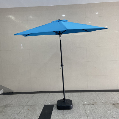 125cm Beach Umbrella 50-Inch Beach Umbrella Sky Blue Sun Umbrella