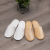 Golden Velvet Non-Slip Slippers Travel Hotel Bed & Breakfast Spa Disposable Slippers Customizable Logo