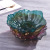 Transparent Fruit Plate Household Coffee Table Storage Living Room Candy Tray Snack and Melon Seeds Plate Plastic Base Creative Dried Fruit Plate