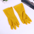 Kitchen Dishwashing Gloves Women's Winter Household Laundry Rubber Leather Waterproof Bowl Brush Artifact Cut-Proof Hand