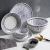 ceramic dinner plate dessert plate soup plate soup bowl and salad bowl with color box packing
