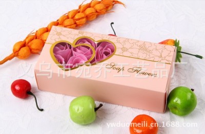 Manufacturer Hot Sale Chinese Valentine's Day Gifts Rose Soap Flower Wedding Couple Birthday and Holiday Advertising Promotion Romantic Gift