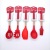 Silicone Kitchen Set Wooden Handle Silicone Kitchenware Set 10-Piece Non-Stick Spatula Spoon Tool Set