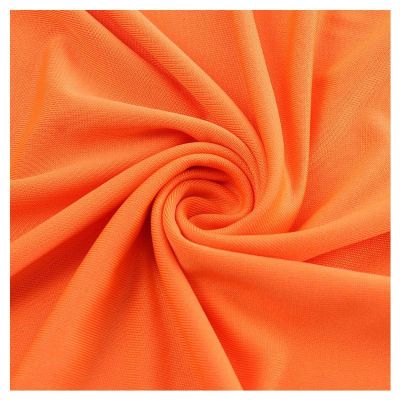 Factory Direct Sales Milk Silk Sweat Cloth 100D Four-Sided Elastic Fabric Polyester Ammonia Dyed Sportswear Fabric Wholesale
