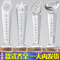Crystal Trophy Customized Thumb Glass Five-Pointed Star Medal Lettering Children Souvenir Creative Excellent Staff