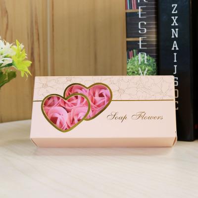 Foreign Trade Cross-Border 38 Th Mother Valentine's Day Little Creative Gifts Artificial Rose Soap Flower Wedding Gift Box Valentine's Day