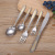 Hotel Tableware Stainless Steel Knife, Fork and Spoon Western Tableware Stainless Steel Spoon Factory Direct Sales Fashion Simple