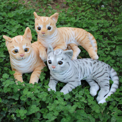 Simulation Cat Plush Toy Kitten Ragdoll Doll Cute Home Decorations Children Girls Birthday Gifts