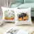 Gm120 Watercolor Halloween Pillow Cover Peach Skin Fabric Sofa Cushion Cover Office Throw Pillowcase Graphic Customization