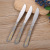 Hotel Tableware Stainless Steel Knife, Fork and Spoon Western Tableware Stainless Steel Spoon Factory Direct Sales Fashion Simple