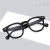 New Plain Glasses Men's round Retro Myopia Glasses Frame Decorative Glasses Women Can Match Degrees