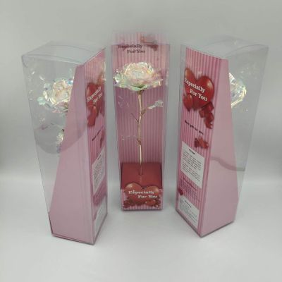 Foreign Trade Simulation Gold-Foil Roses 38 Valentine's Day Mother's Day Birthday and Holiday Creative Gifts