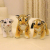 Cute Standing Posture Tiger Plush Toy Doll Simulation Tiger Doll White Tiger Decoration Chinese Zodiac Tiger