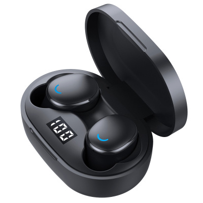 Amazon Wireless Bluetooth Earphone with Charging Warehouse Digital Display Binaural in-Ear Bluetooth Headset