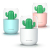 Cactus Small Night Light Humidifier Portable Student Dormitory Spray Household Bedroom Noiseless USB Air Office