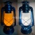 New Modified Battery Version Kerosene Lamp Mast Lamp Horse Lamp Warm Light and White Landscape Lamp Decorative Lamp