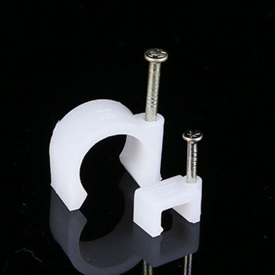 Wire Holder Cable Clips Water Pipe Plastic Pipe Clamp Network Cable Fixed Card Square Line Card U-Shaped Pipe Card Cable Clamp