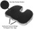 cooling gel pillow summer car office memory foam lumbar seat