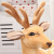 Plush Toy Simulation Christmas Deer Snow Car Sika Deer Gift Gift Home Decoration Creative Crafts Decoration