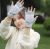 Love 2020 Hot Winter Adult Women Winter Knitted Flip Half Finger Cashmere Gloves Factory Direct Sales