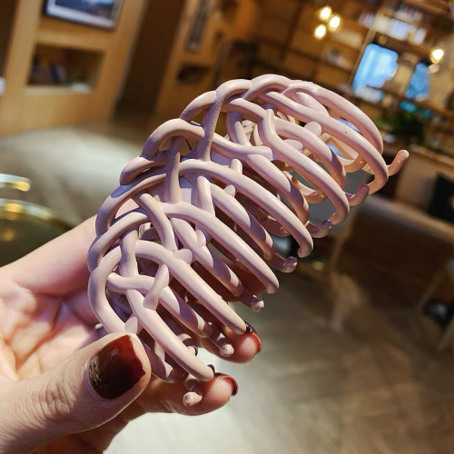 Drop-Resistant Barrettes Shower Updo Headdress Simple All-Match Back Head Ponytail Hairpin Clip Hairware Ornament Women