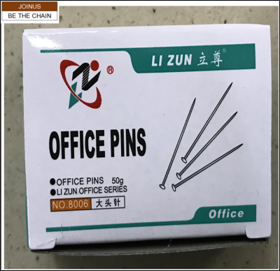  office pin paper pins silver 50g AF-3302