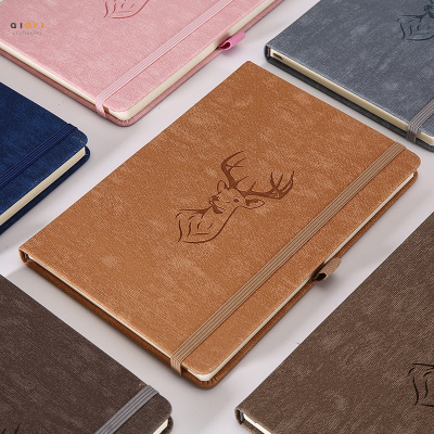 A5 Notebook Stationery Thick Notepad Retro Simple Stylish Creative Customized Wholesale Printed Logo