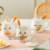 Weige Creative Super Cute Rabbit Mug with Cover Spoon Cartoon Porcelain Water Office Milk Breakfast Cup