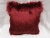Imitation Wool Pillow Pillowcase Cushion Cushion Cover Sofa Backrest Automotive Waist Cushion Bedding for Daily Use