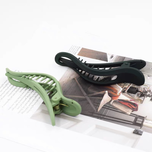 Drop-Resistant Barrettes Shower Updo Headdress Simple All-Match Back Head Ponytail Hairpin Clip Hairware Ornament Women