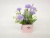 Artificial/Fake Flower Square Wood Basin Peony Flower Bonsai Decoration Living Room Bedroom Dining Table