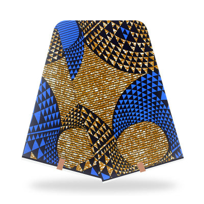 African Wax Fabric Fashion African Clothing Cloth Cotton Wax Cloth Wholesale Cross-Border Hot Batik Cloth 24*24 PCs