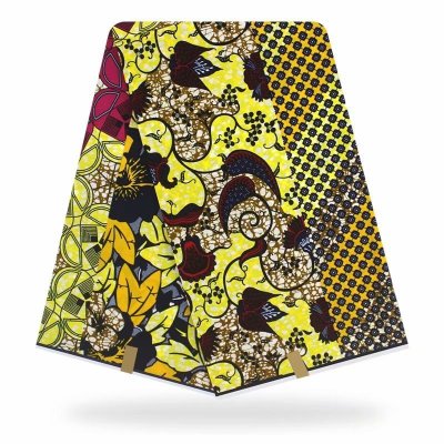 Traditional African Wax Fabric Pure Cotton African Wax Fabric Super Wax High Quality Wax Cloth African Wax Cloth Wholesale